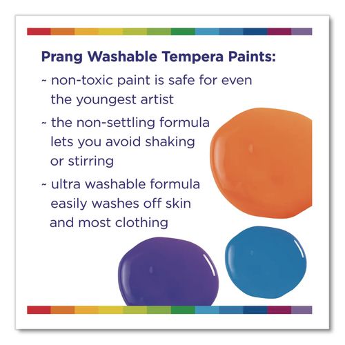 Image of Prang® X10603 Washable Paint, Yellow, 1 Gal Bottle