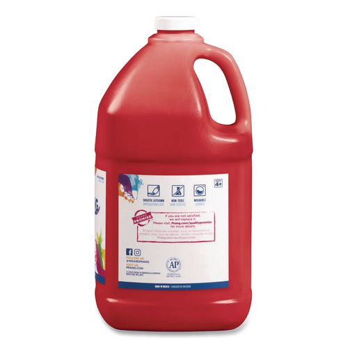 Image of Prang® X10601 Washable Paint, Red, 1 Gal Bottle