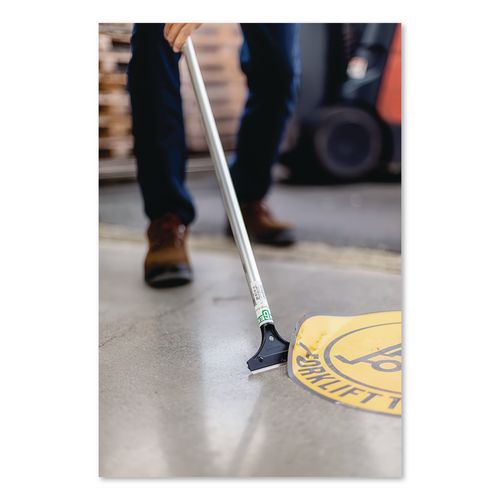 Image of Unger® LH12C Light-Duty Scraper with 48" Handle, 4" Blade