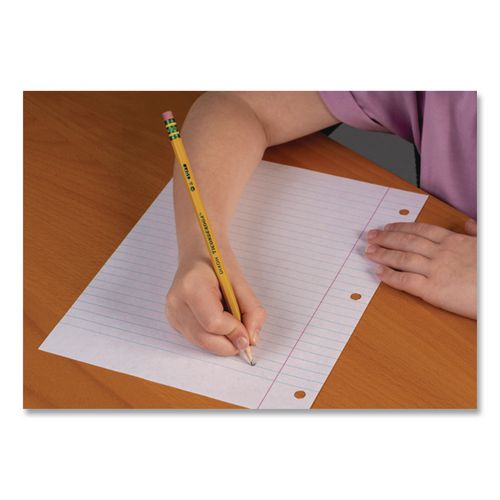 Image of Ticonderoga® X13806 Pre-Sharpened Pencil, Hb (#2), Black Lead, Yellow Barrel, Dozen
