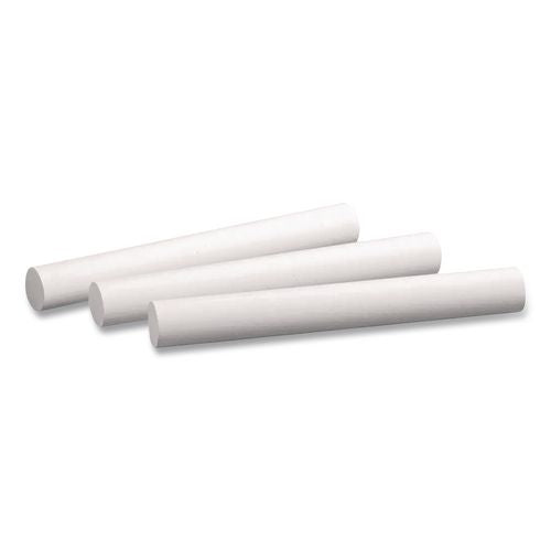Image of Prang® 31144 Hygieia Dustless Board Chalk, 3.25" x 0.38' Diameter, White, 12/Box