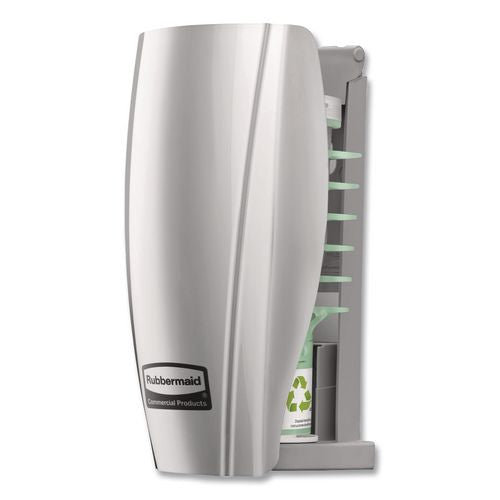 Image of Rubbermaid® Commercial 1793548 Passive Air Care Dispenser, 2.94" x 2.84" x 5.41", Chrome