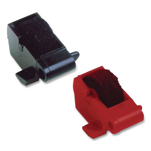 Image of Dataproducts® R14772 R14772 Compatible Ink Rollers, Black/red, 2/pack