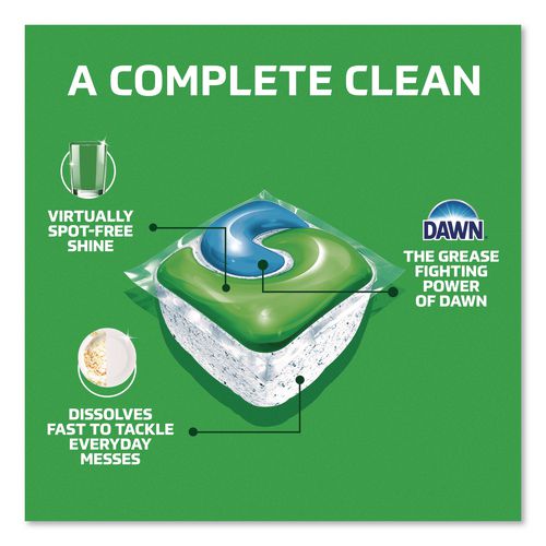 Image of Cascade® 06070 Actionpacs, Fresh Scent, 22.5 Oz Tub, 43/tub