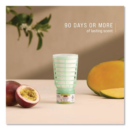 Image of Rubbermaid® Commercial FG402369 CirculAir 90 Passive Air Care Refill, Mango Blossom, 48 mL, 6/Carton