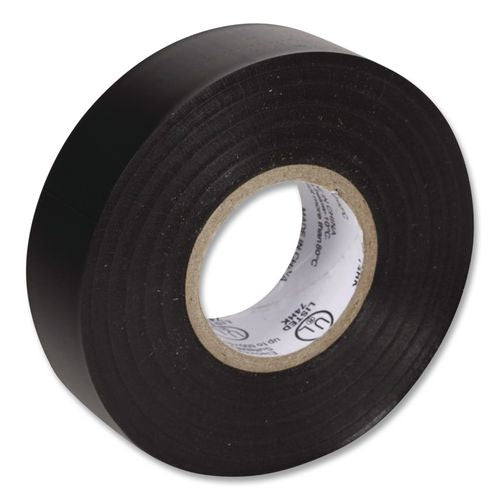 Image of Duck® 299004 Pro Electrical Tape, 1" Core, 0.75" X 50 Ft, Black, 3/pack