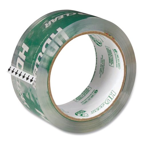 Image of Duck® 393730 Heavy-Duty Carton Packaging Tape, 3" Core, 1.88" X 55 Yds, Clear, 24/pack