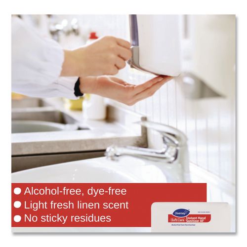 Image of Diversey 100907873 Soft Care Impact Foam Hand Sanitizer For Intellicare Dispensers, 1,200 Ml Cartridge, Alcohol Scent, 6/carton