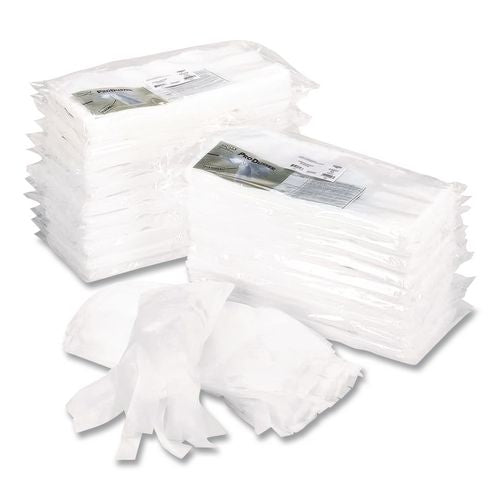 Image of Unger® DS50Y Produster Disposable Replacement Sleeves, Polyester, White, 7" X 18", 50/pack