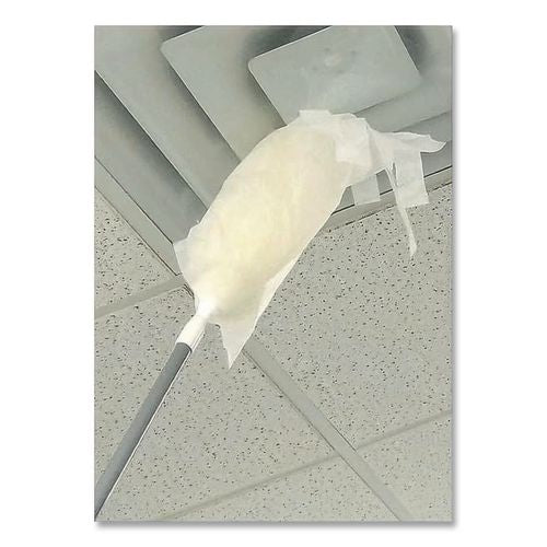 Image of Unger® DS50Y Produster Disposable Replacement Sleeves, Polyester, White, 7" X 18", 50/pack