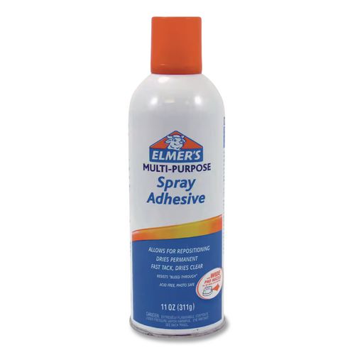 Image of Elmer's® E451 Multi-Purpose Spray Adhesive, 11 Oz, Dries Clear