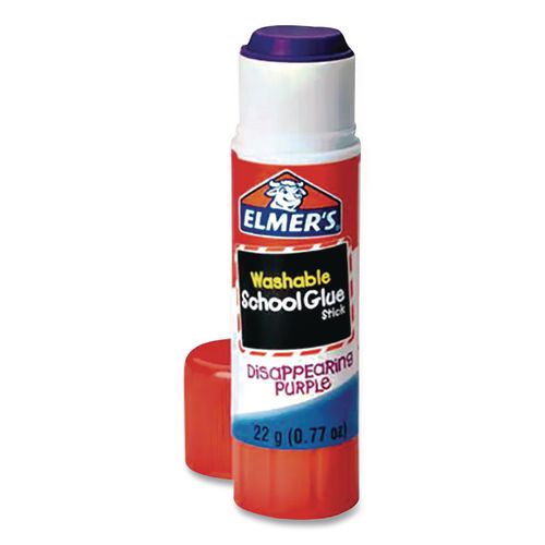 Image of Elmer's® E524 School Glue Stick, 0.77 Oz, Dries Clear