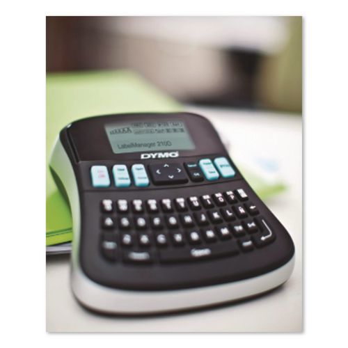 Image of DYMO® 1738976 Labelmanager 210d Label Maker Kit, 2 Lines, 6.1 X 6.5 X 2.5