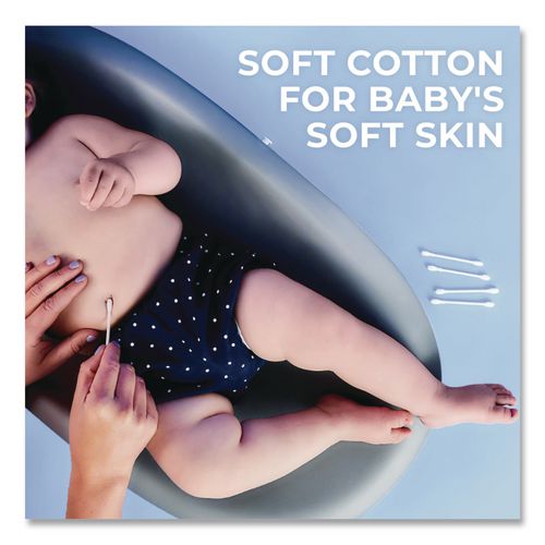 Image of Q-tips® 17900CT Cotton Swabs, Antibacterial, 300/pack, 12/carton