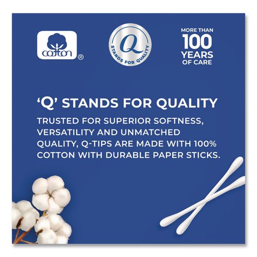 Image of Q-tips® 17900PK Cotton Swabs, Antibacterial, 300/pack