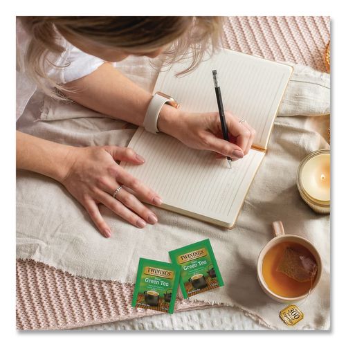 Image of TWININGS® TNA51732 Tea Bags, Green, 1.76 Oz, 25/box
