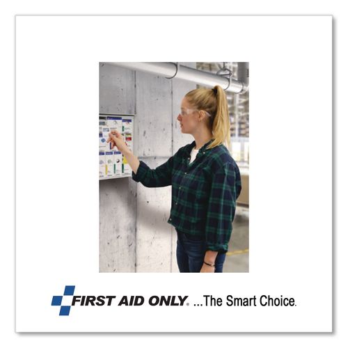 Image of First Aid Only FAE-3100 Refill For Smartcompliance General Business Cabinet, Plastic Bandages, 1 X 3, 40/box