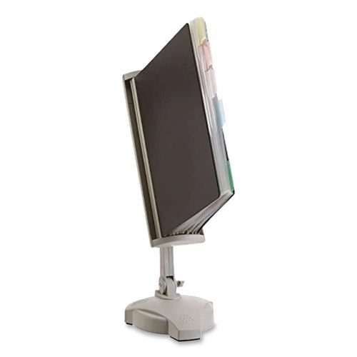 Image of Fellowes® 22300 Reference Rack, Plastic, Letter, 10 Pockets, Platinum