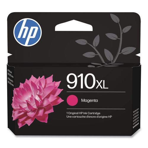 Image of HP 3YL63AN#140 HP 910xl, (3yl63an) High-Yield Magenta Original Ink Cartridge