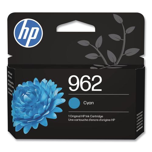 Image of HP 3HZ96AN#140 HP 962, (3hz96an) Cyan Original Ink Cartridge