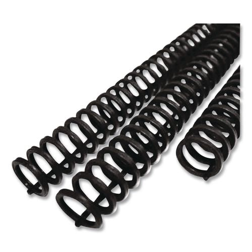 Image of GBC® 2515662 ProClick Easy Edit Spines for 11 x 8.5 Documents, 32 Rings, 0.31" (45-Sheet) Capacity, Black, 25/Pack