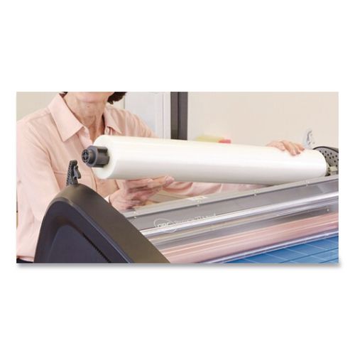 Image of GBC® 3125702EZ Pinnacle 27 Ezload Roll Film, 3 Mil, 25" X 250 Ft, Gloss Clear