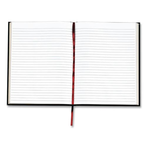 Image of TOPS J25811 Executive Journal, 1-Subject, Wide/Legal Rule, Black Cover, (80) 11 x 8.5 Sheets