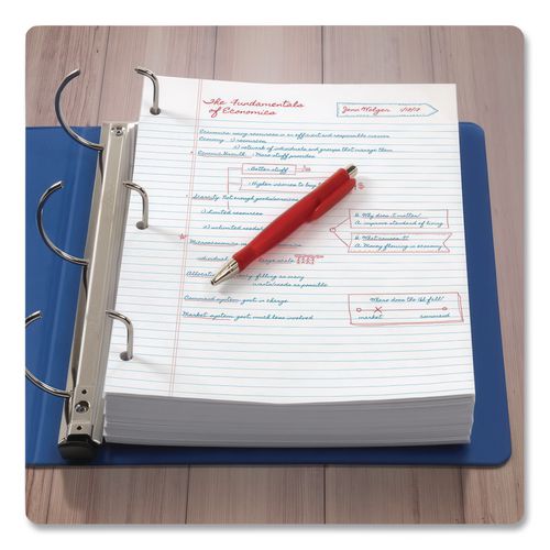 Image of TOPS 62349 Filler Paper, 3-Hole, 8.5 X 11, Medium/college Rule, 500/pack