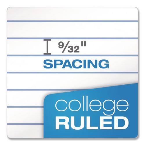 Image of TOPS 62349 Filler Paper, 3-Hole, 8.5 X 11, Medium/college Rule, 500/pack