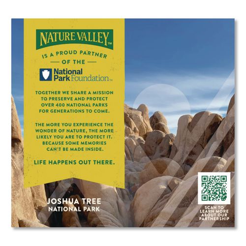 Image of Nature Valley® GEM1512 Granola Bars, Chewy Trail Mix Cereal, 1.2 Oz Bar, 16/box