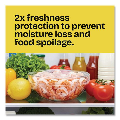 Image of Glad® 00020 Cling'N Seal Plastic Food Wrap, 11.62" x 69 yd, 12 Rolls/Carton