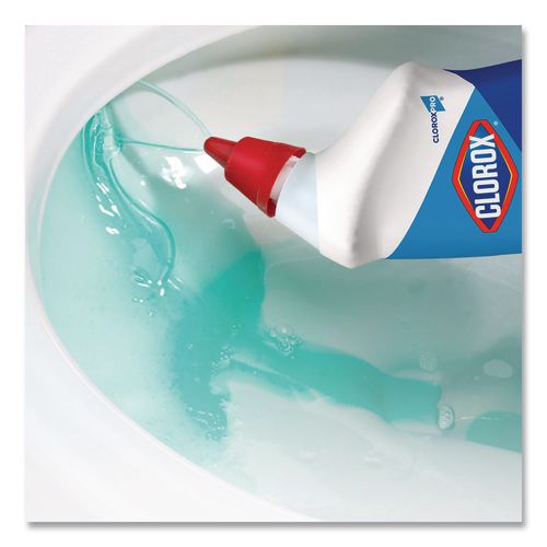 Image of Clorox® 00031 Clorox Pro Toilet Bowl Cleaner with Bleach, Fresh Scent, 24 oz Bottle