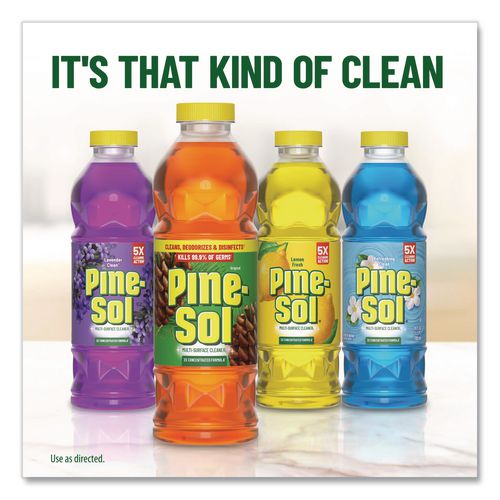 Image of Pine-Sol® 60153CT Multi-Surface Cleaner Concentrated, Lavender Clean, 24 oz Bottle, 12/Carton
