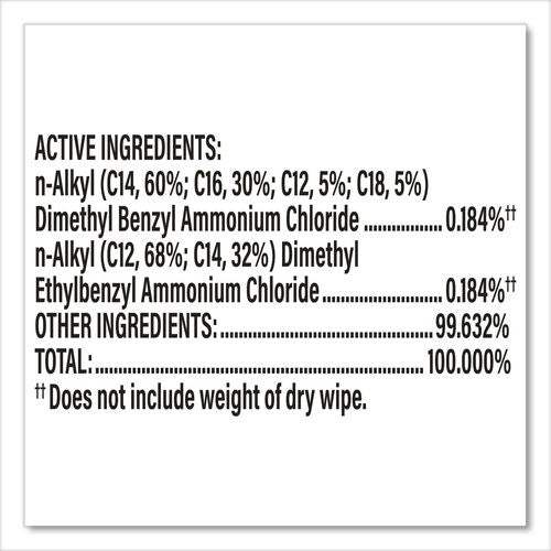 Image of Clorox® Disinfecting Wipes, On the Go Bleach Free Travel Wipes, 1-Ply, 6.53 x 2.79, Fresh Scent, White, 9/Pack, 24 Packs/Carton