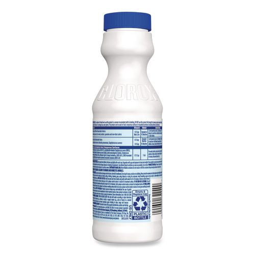 Image of Clorox® 32436 Concentrated Regular Disinfecting Bleach, 11 oz Bottle, 28/Carton
