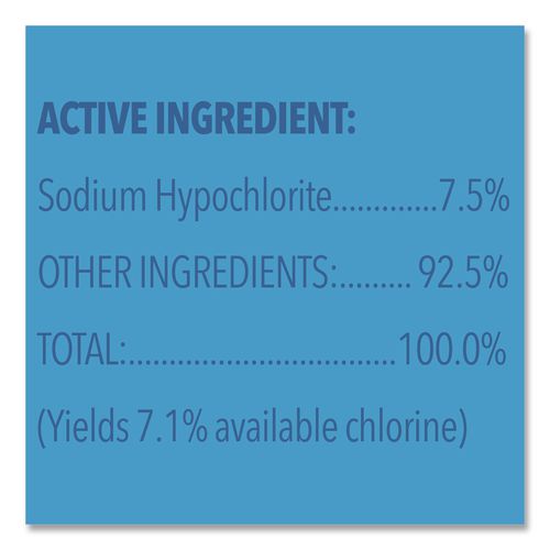 Image of Clorox® 32436 Concentrated Regular Disinfecting Bleach, 11 oz Bottle, 28/Carton