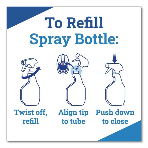 Image of Tilex® 35600 CloroxPro Disinfecting Instant Mold and Mildew Remover, 32 oz Smart Tube Spray, 9/Carton