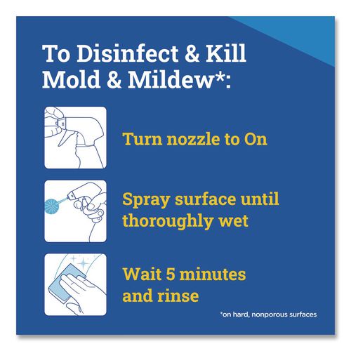 Image of Tilex® 35600 CloroxPro Disinfecting Instant Mold and Mildew Remover, 32 oz Smart Tube Spray, 9/Carton