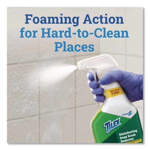 Image of Tilex® 35604 CloroxPro Disinfecting Soap Scum Remover Spray, 32 oz Smart Tube Spray