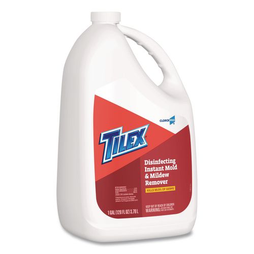 Image of Tilex® 35605 CloroxPro Disinfecting Instant Mold and Mildew Remover, 128 oz Refill Bottle, 4/Carton