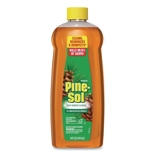 Image of Pine-Sol® 60146EA Multi-Surface Cleaner Disinfectant Concentrated, Pine Scent, 14 oz Bottle