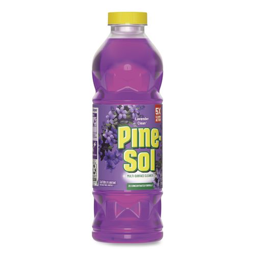 Image of Pine-Sol® 60153CT Multi-Surface Cleaner Concentrated, Lavender Clean, 24 oz Bottle, 12/Carton