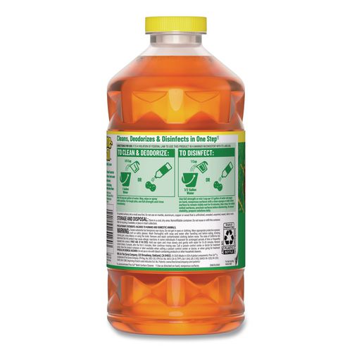 Image of Pine-Sol® 60160CT Multi-Surface Cleaner Disinfectant Concentrated, Pine Scent, 80 oz Bottle, 6/Carton