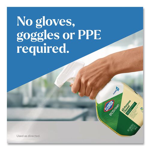 Image of Clorox® 60276 Clorox Pro EcoClean All-Purpose Cleaner, Unscented, 32 oz Spray Bottle, 9/Carton