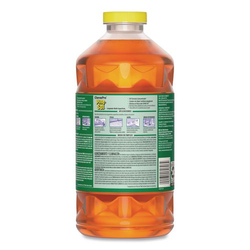 Image of Pine-Sol® 60606EA CloroxPro Multi-Surface Cleaner Disinfectant Concentrated, Original Pine, 80 oz Bottle