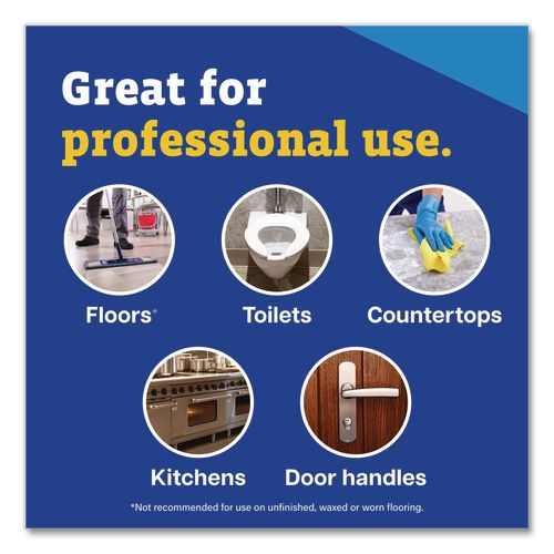 Image of Pine-Sol® 60606EA CloroxPro Multi-Surface Cleaner Disinfectant Concentrated, Original Pine, 80 oz Bottle
