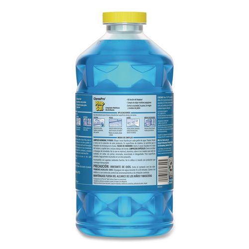 Image of Pine-Sol® 60609CT CloroxPro Multi-Surface Cleaner Concentrated, Sparkling Wave Scent, 80 oz Bottle, 3/Carton