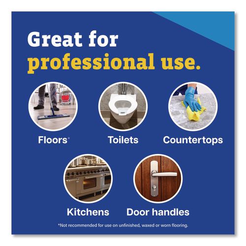 Image of Pine-Sol® 60609CT CloroxPro Multi-Surface Cleaner Concentrated, Sparkling Wave Scent, 80 oz Bottle, 3/Carton