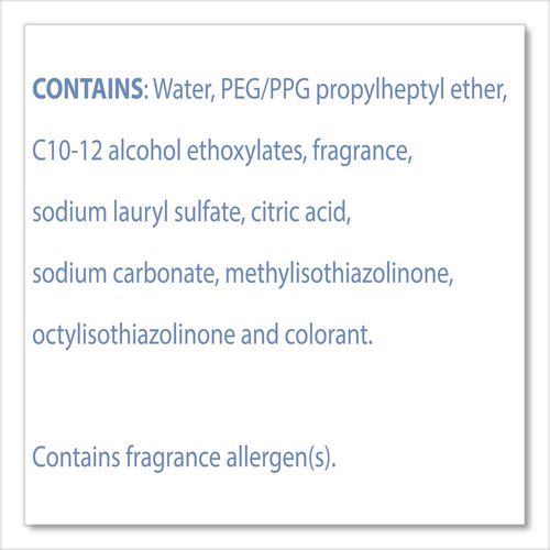 Image of Clorox® 60615CT CloroxPro Fraganzia Multi-Purpose Cleaner, Citrus Blossom Scent, 175 oz Bottle, 3/Carton