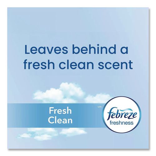 Image of Glad® 78812 OdorShield Quick-Tie Small Trash Bags, Tie-Flap, 4 gal, Febreze Fresh Clean Scent, 8 x 18, White, 26 Bags/Box, 6 Boxes/Carton